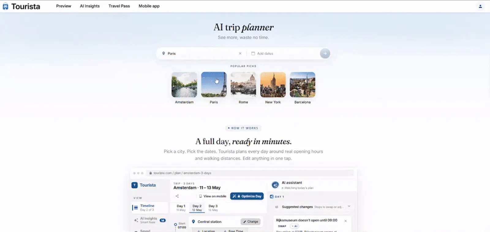 Tourista screenshot 1 (video preview)
