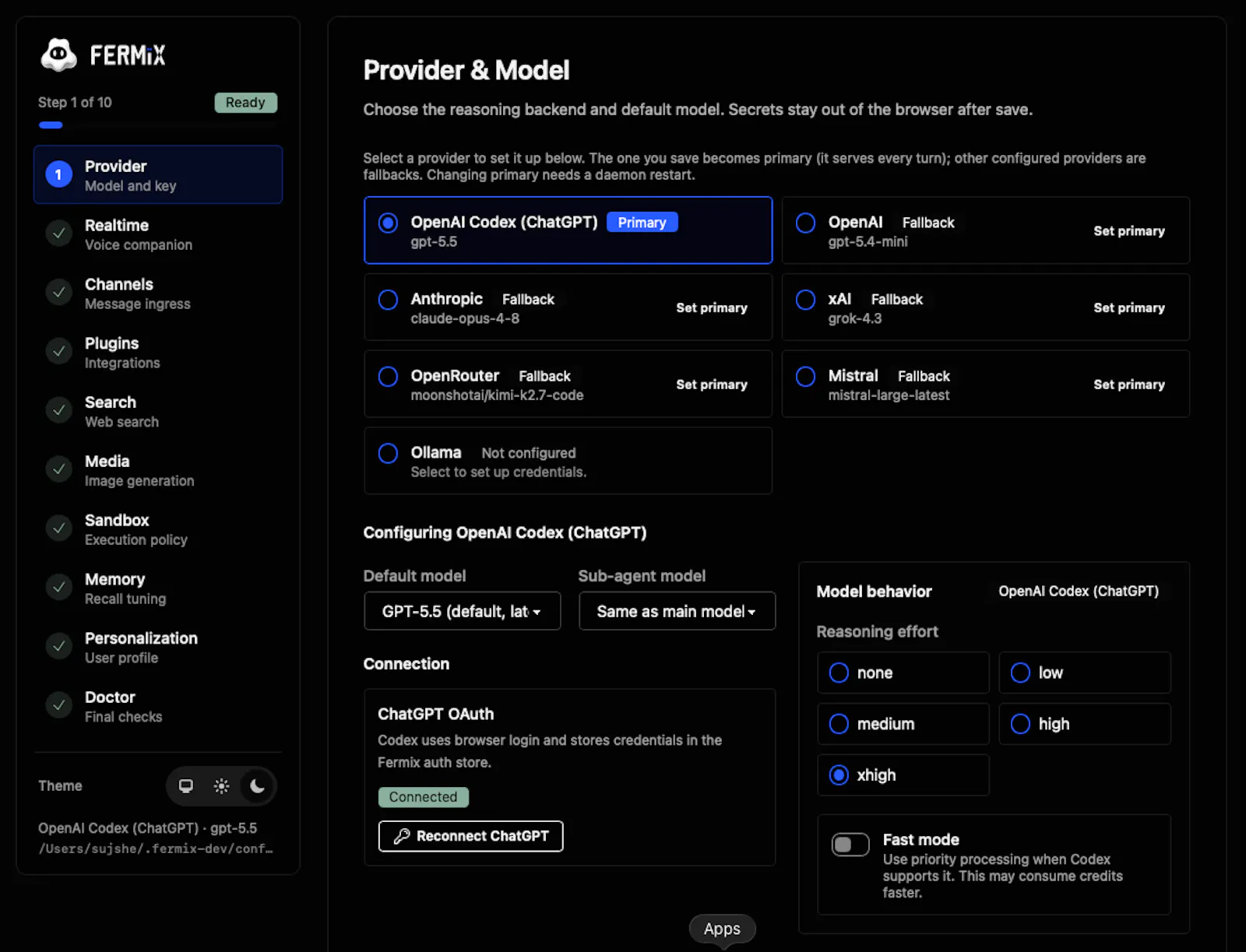 FERMIX screenshot 3