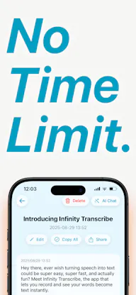 Infinity Transcribe