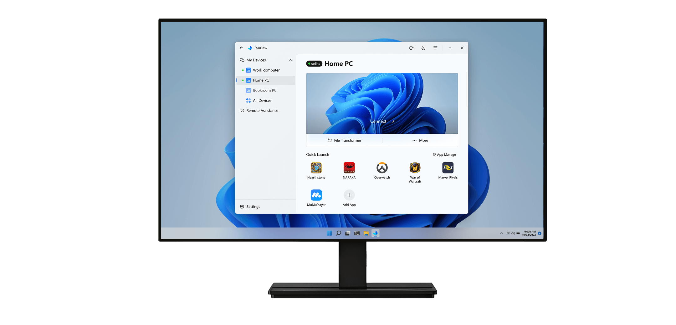 StarDesk - Main product screenshot demonstrating key features and user interface