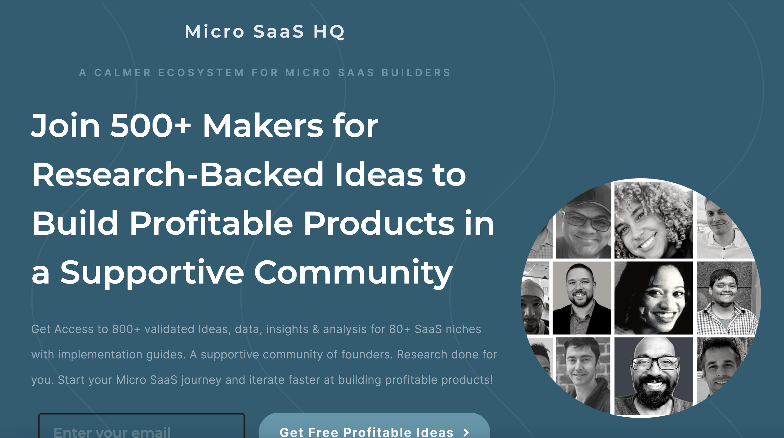 Micro SaaS HQ - Прибыльные идеи Micro SaaS, поддерживающее сообщество медиа 1