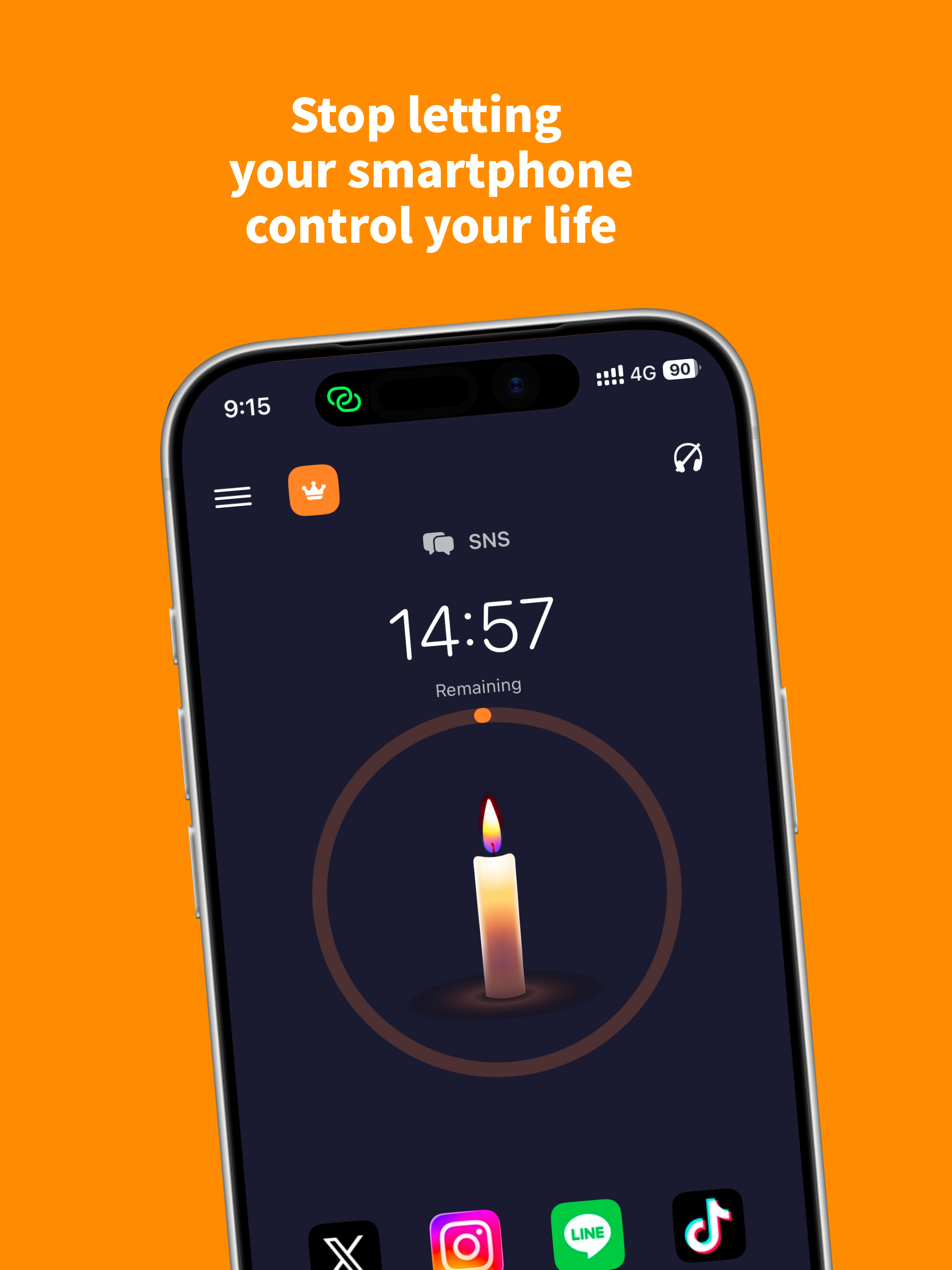 Tomosu — Digital Wellbeing, Flipped - Screenshot 2 showing product features and functionality