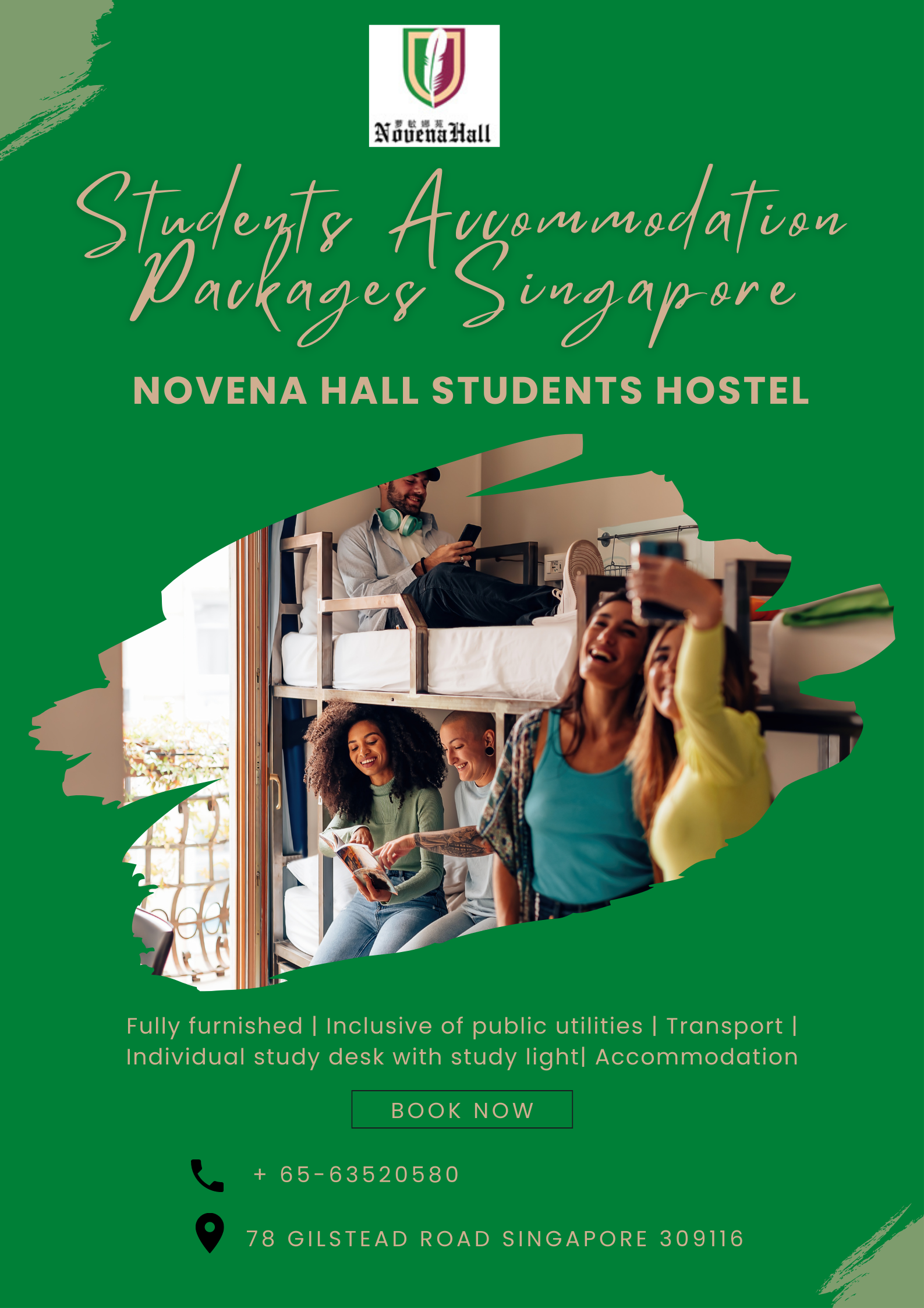  Room Rates Singapore Student Hostel