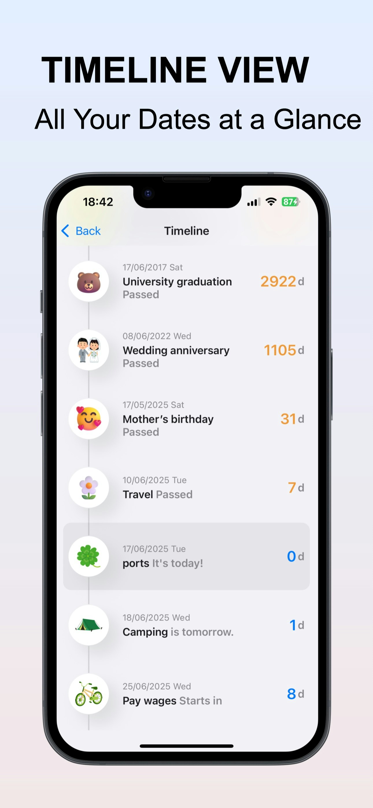 DayKeeper - Event Countdown gallery image