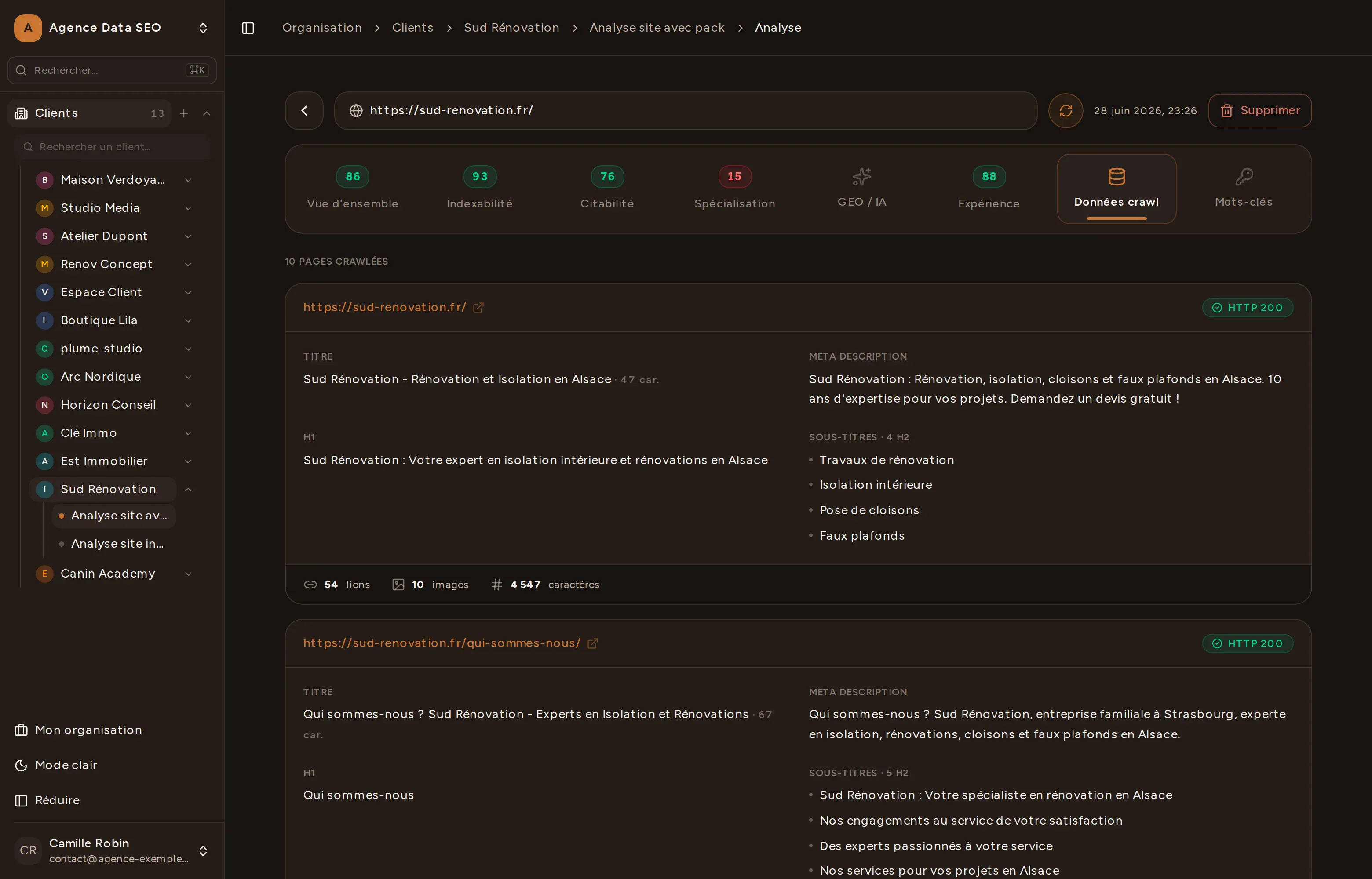 Bretzel SEO 截图 5