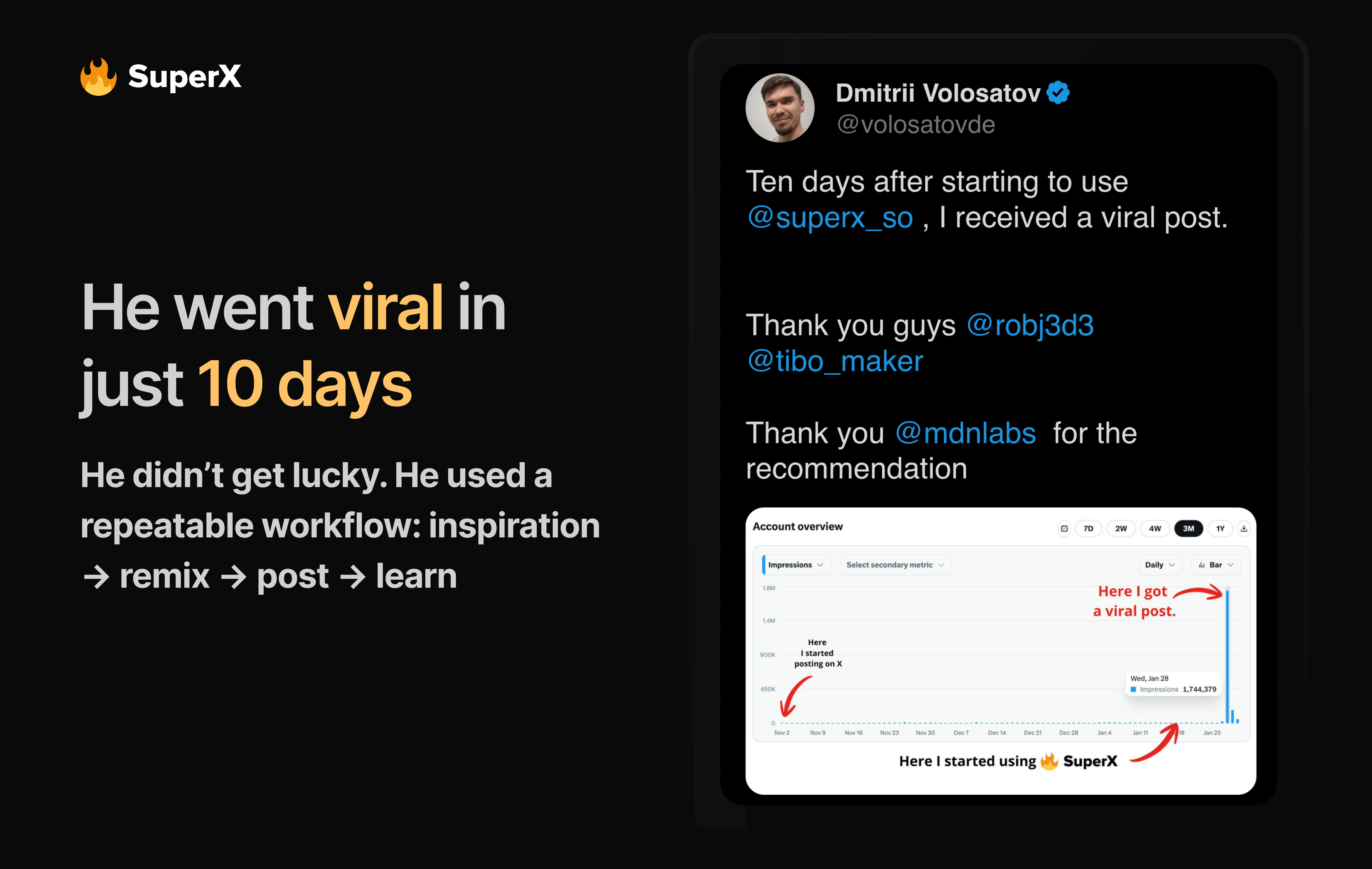 SuperX - Screenshot 5 showing product features and functionality