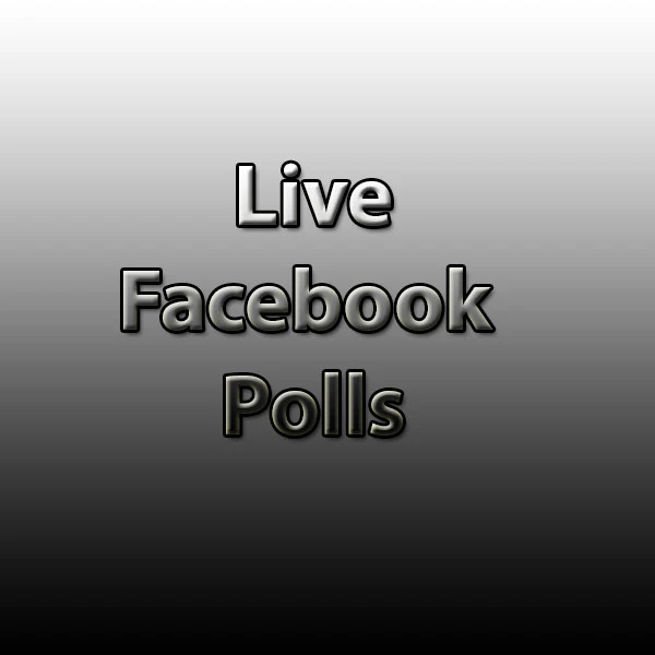 Live Facebook Poll