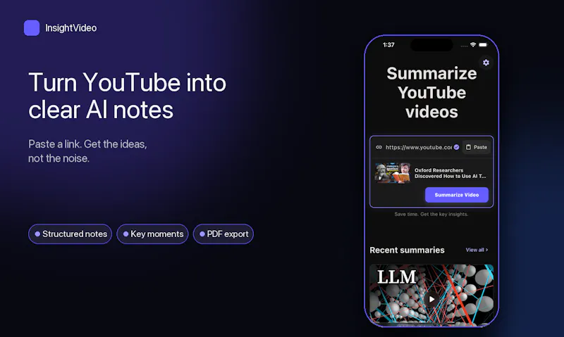 InsightVideo screenshot 2