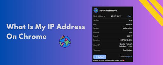 What Is My IP address On Chrome gallery image