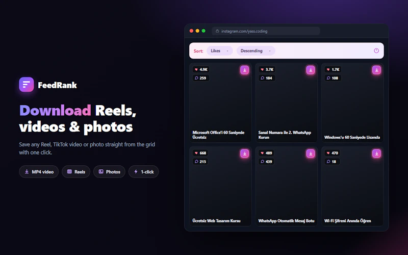 FeedRank screenshot 4