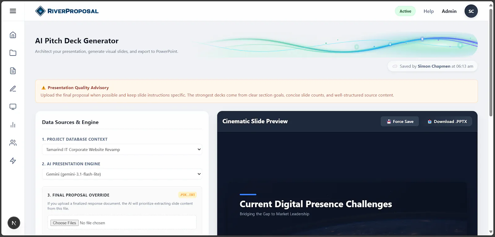 RiverProposal screenshot 6