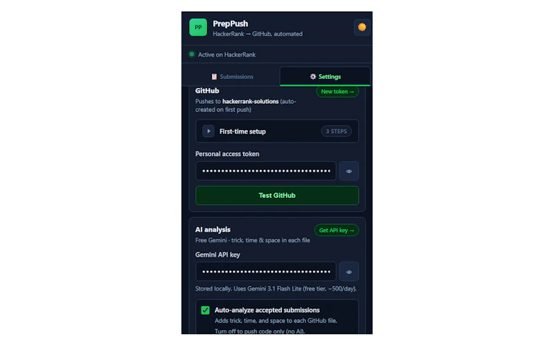 PrepPush screenshot 3