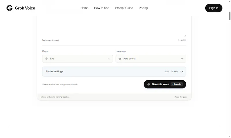 Grok Voice 3.0 screenshot 2