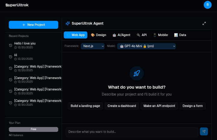 SuperUltrok - Screenshot 4 showing product features and functionality