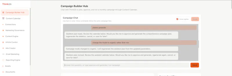 AI Marketing OS for Web3 teams screenshot 2