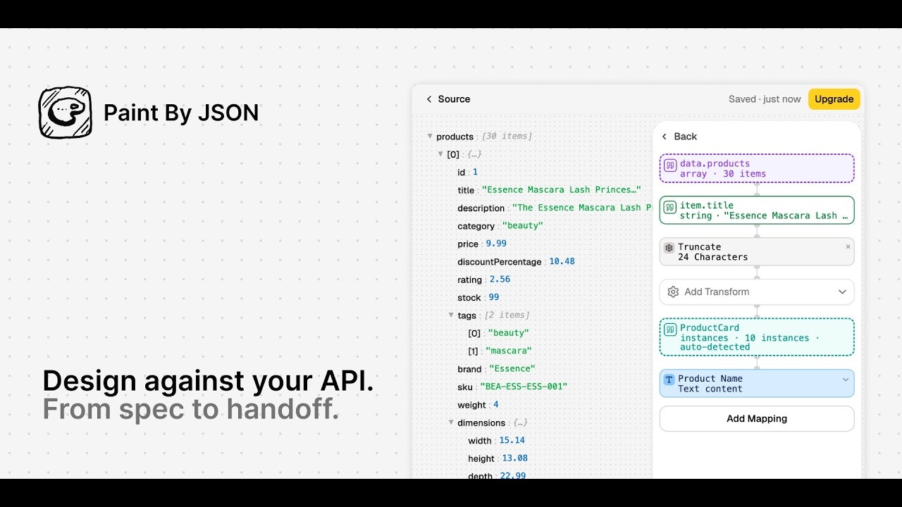 Paint By JSON | Figma API Client gallery image