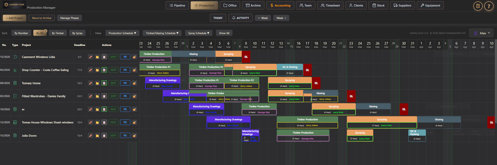 Joinery Core screenshot 2