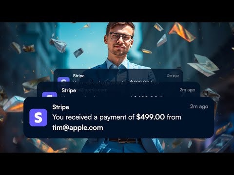 Stripe Payment Notification Generator gallery image