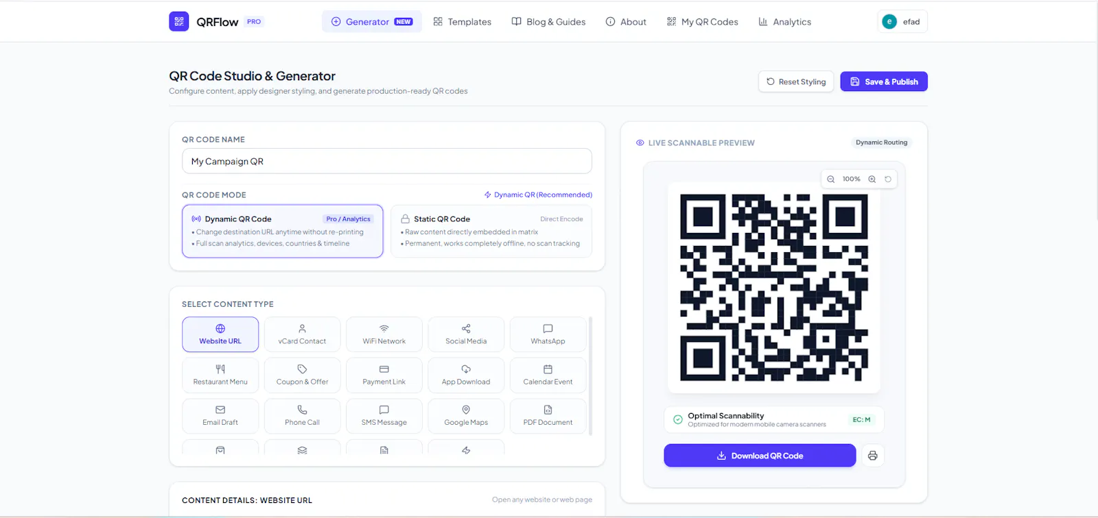 GetQRFlow screenshot 2