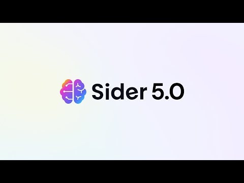 Sider 5.0: Deep Research with Wisebase gallery image
