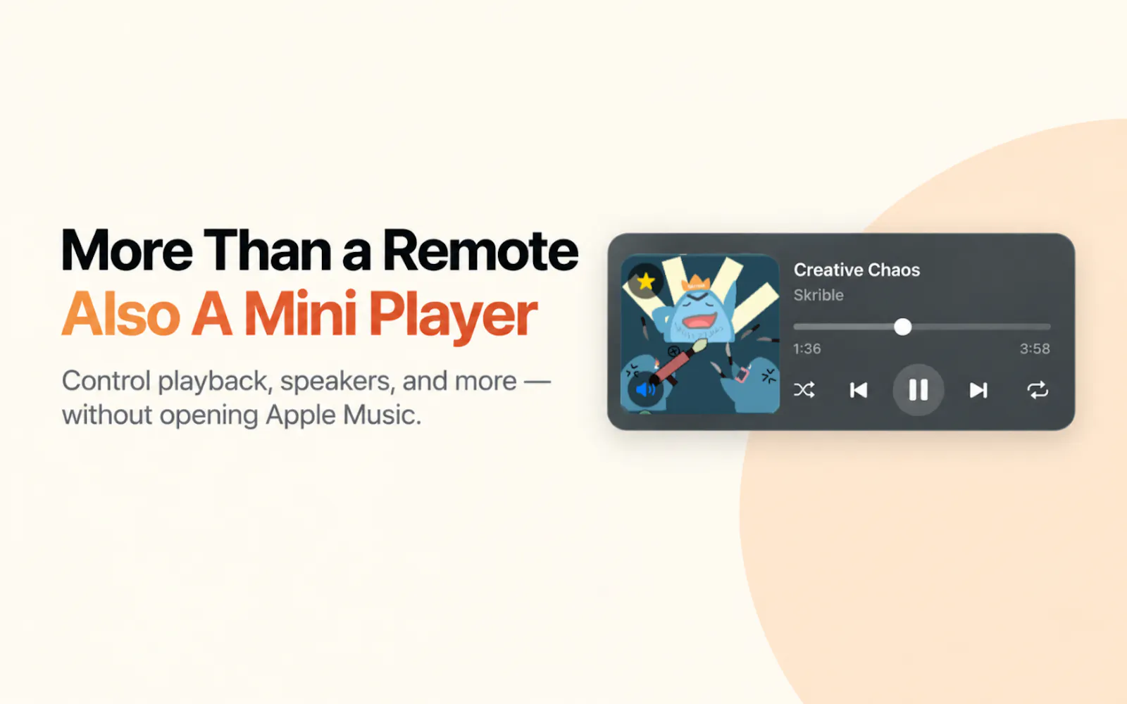 Music Remote Control screenshot 2