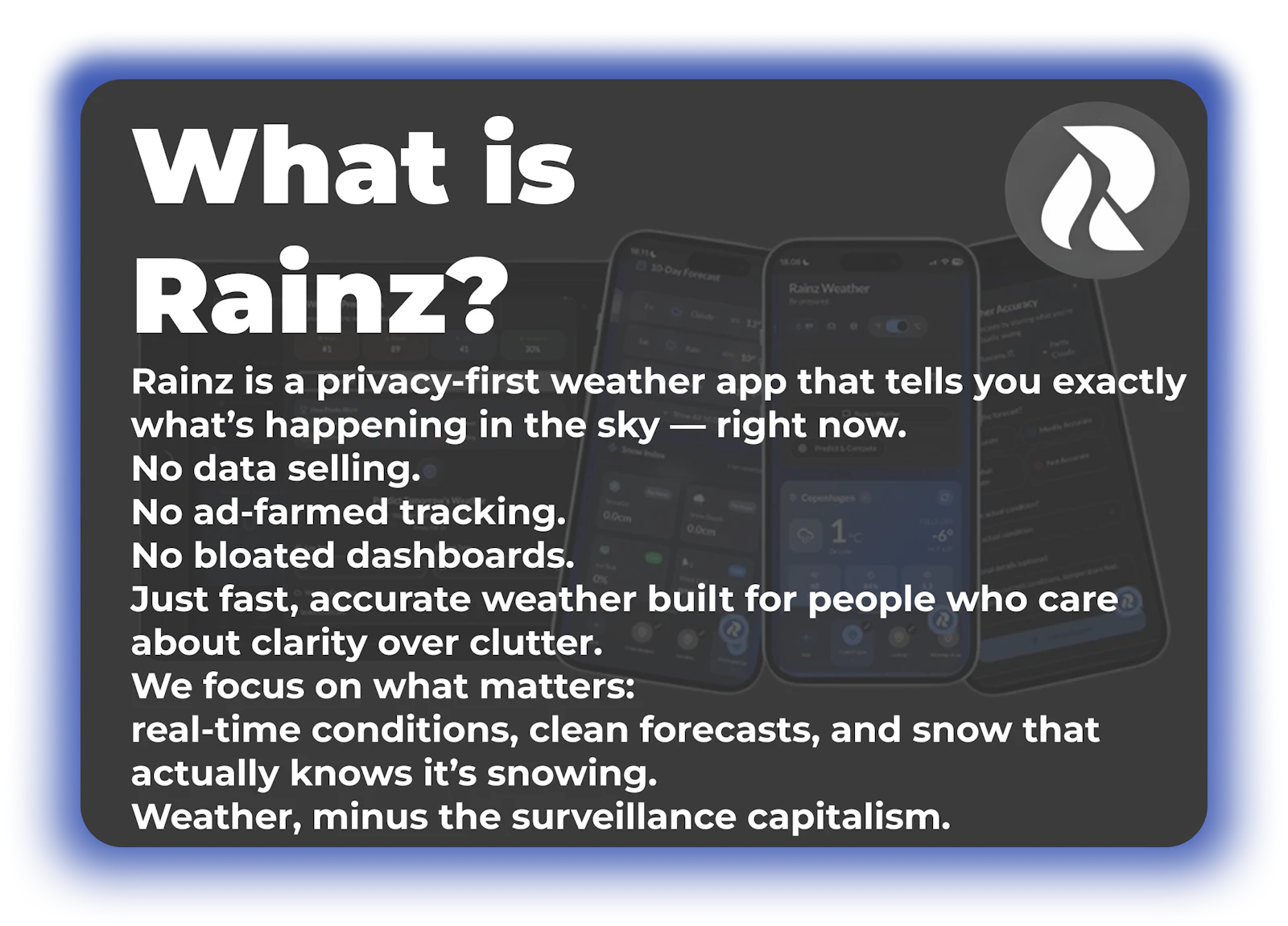 Rainz Weather screenshot 2