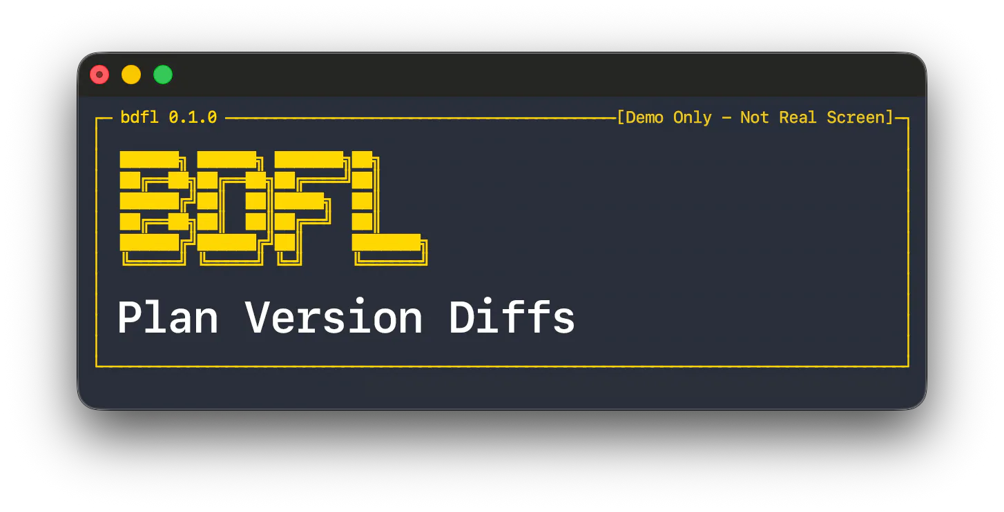 BDFL - Benevolent Delegator for LLMs gallery image