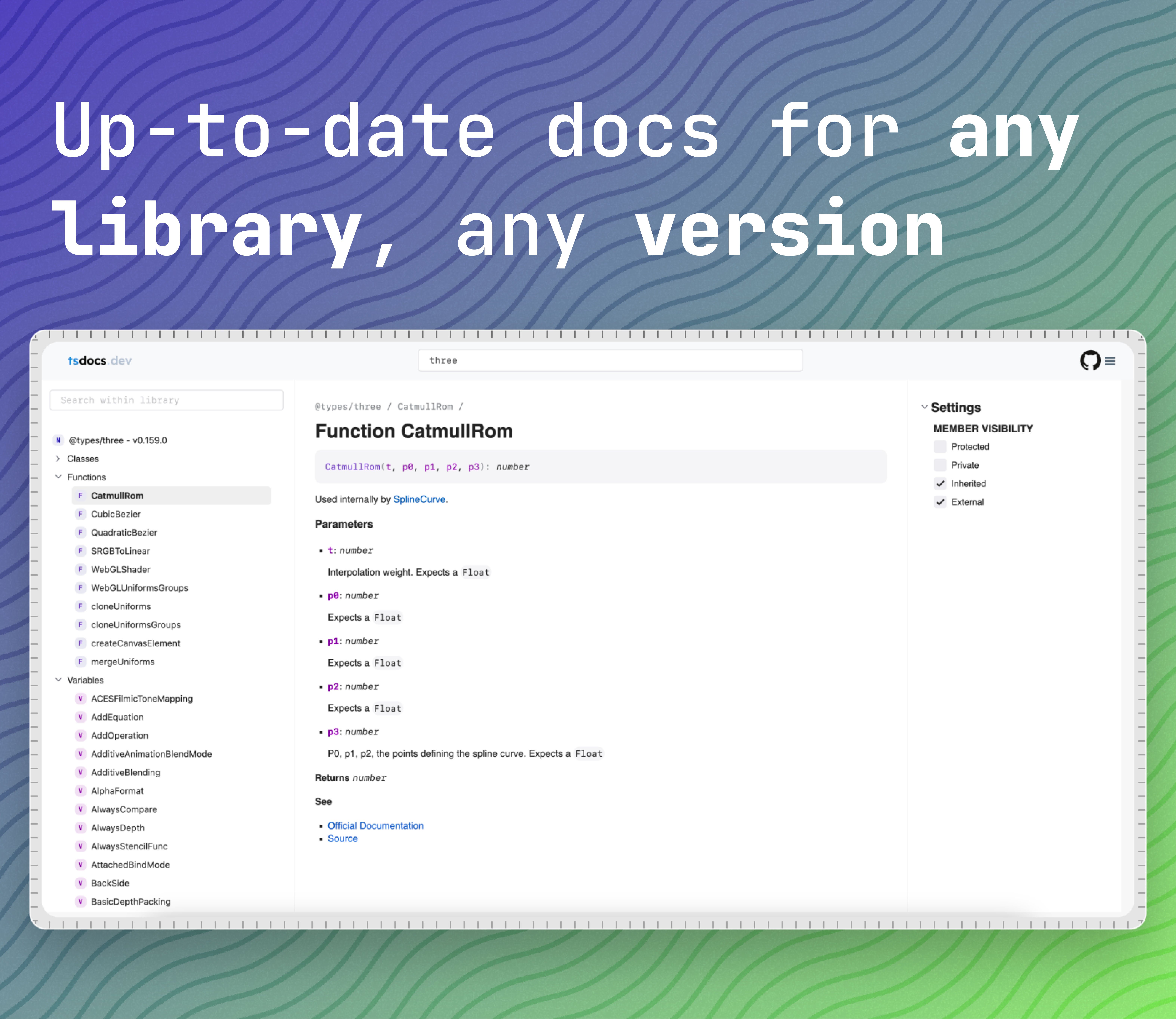 tsdocs.dev media 2