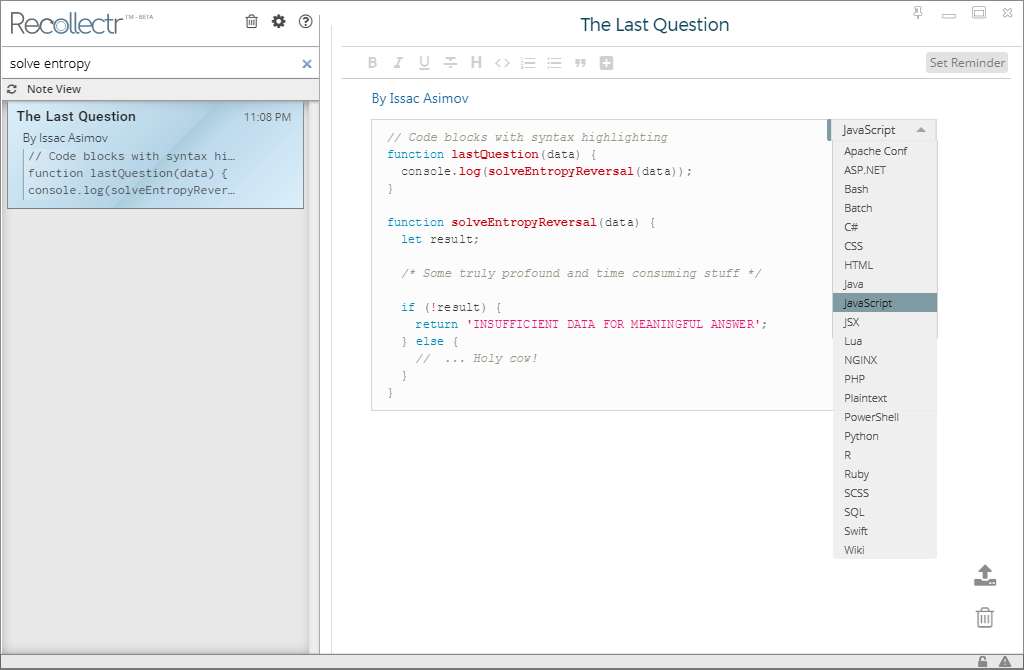 Recollectr gallery image