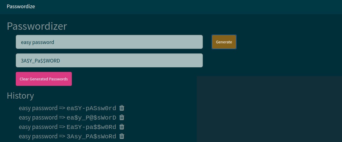 Passwordize gallery image