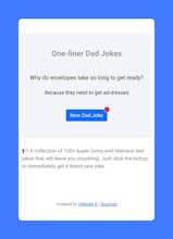 One Liner Dad Jokes gallery image