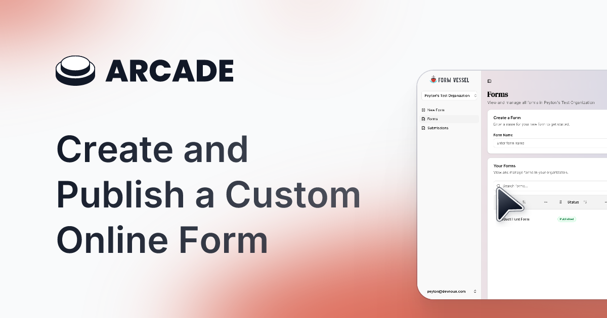 Form Vessel - Screenshot 5 showing product features and functionality