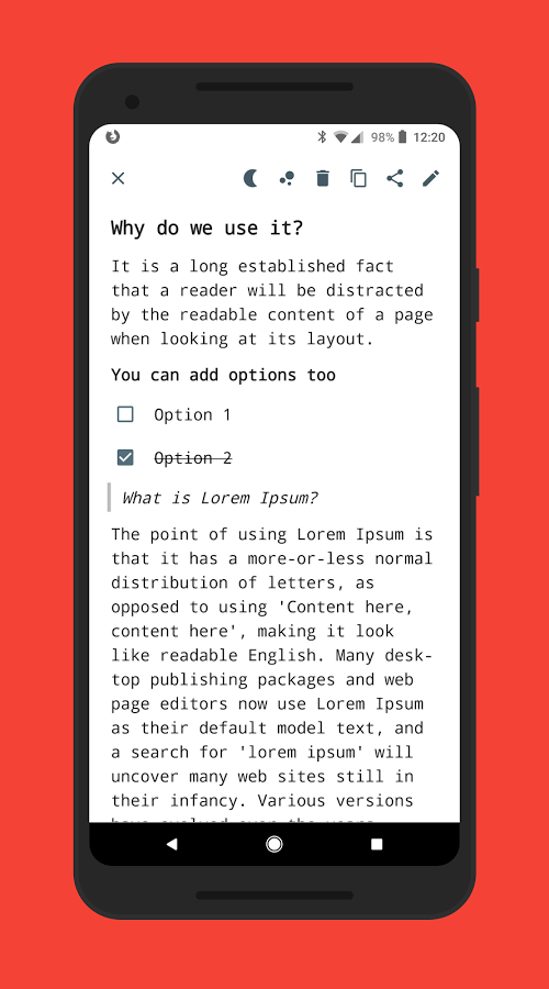 Material Notes Image
