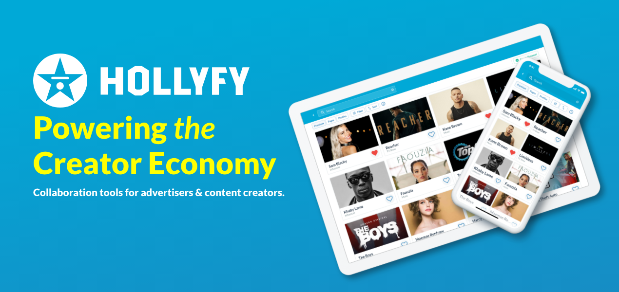 Média Hollyfy - Outils de collaboration pour les créateurs de contenu et les annonceurs. 2