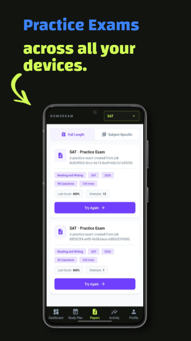 NomoExam - Screenshot 4 showing product features and functionality
