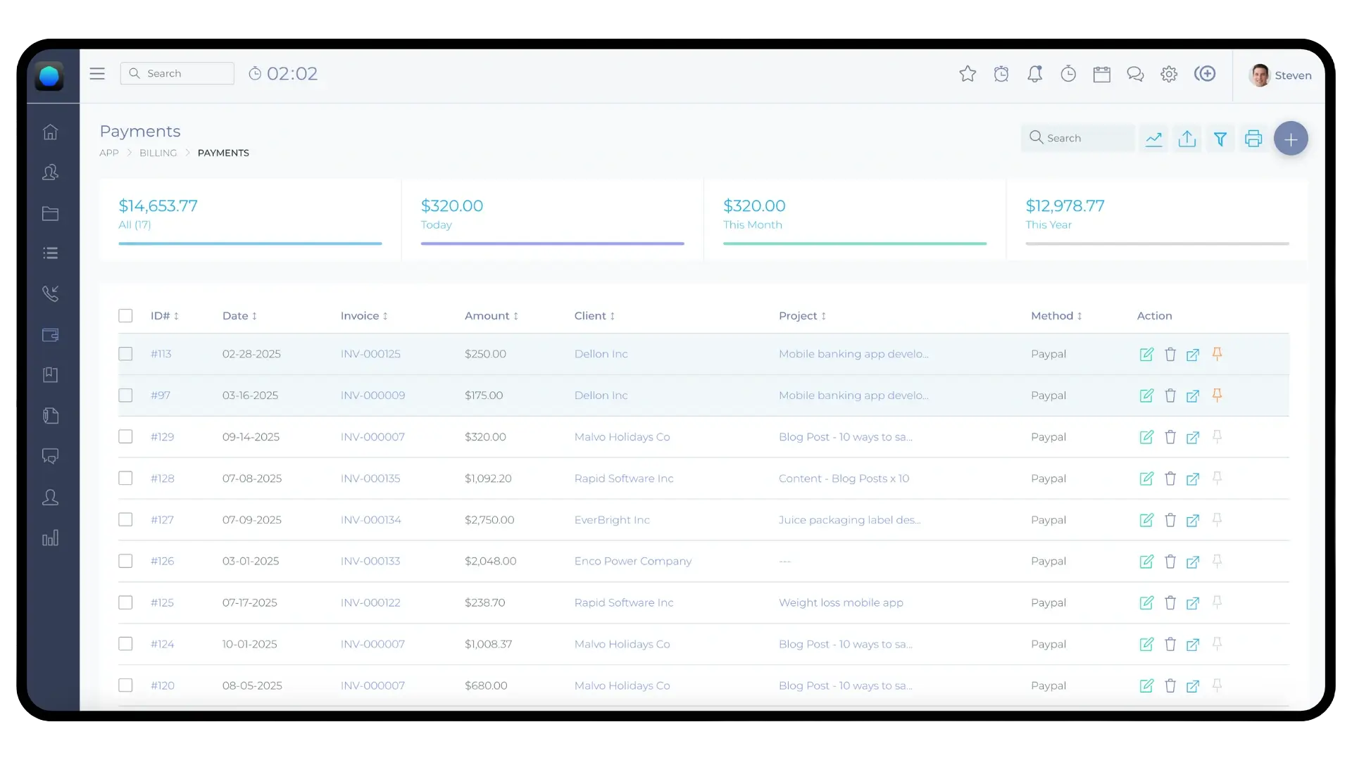 Baseqore - The All-In-One App to Manage Clients, Projects & Payments media 5