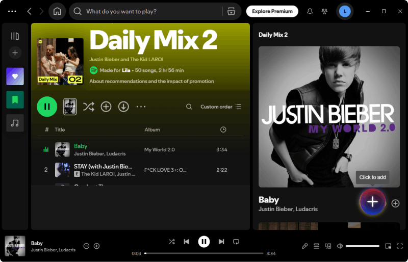Kigo Spotify Converter - Screenshot 3 showing product features and functionality