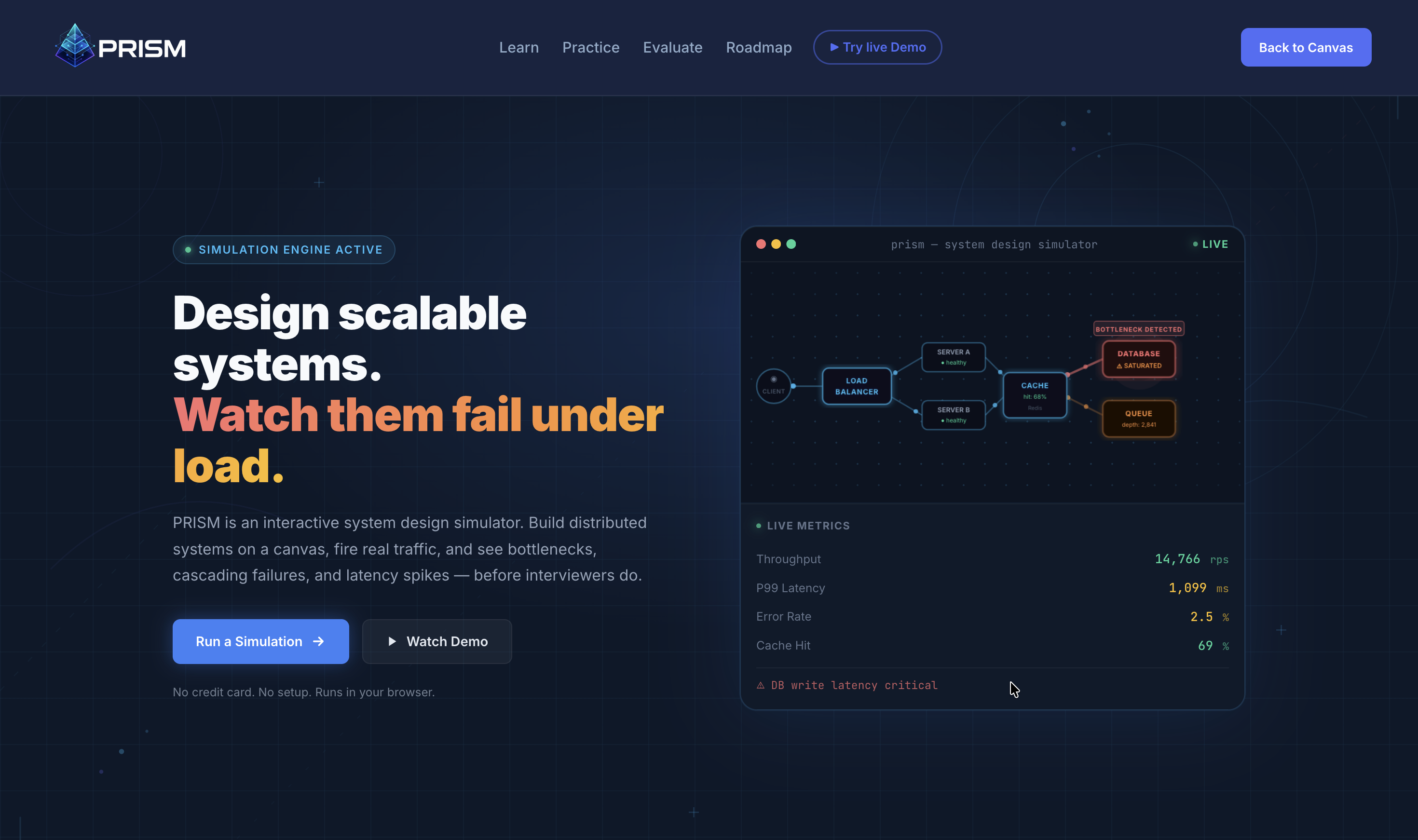 PRISM — Learn System Design gallery image