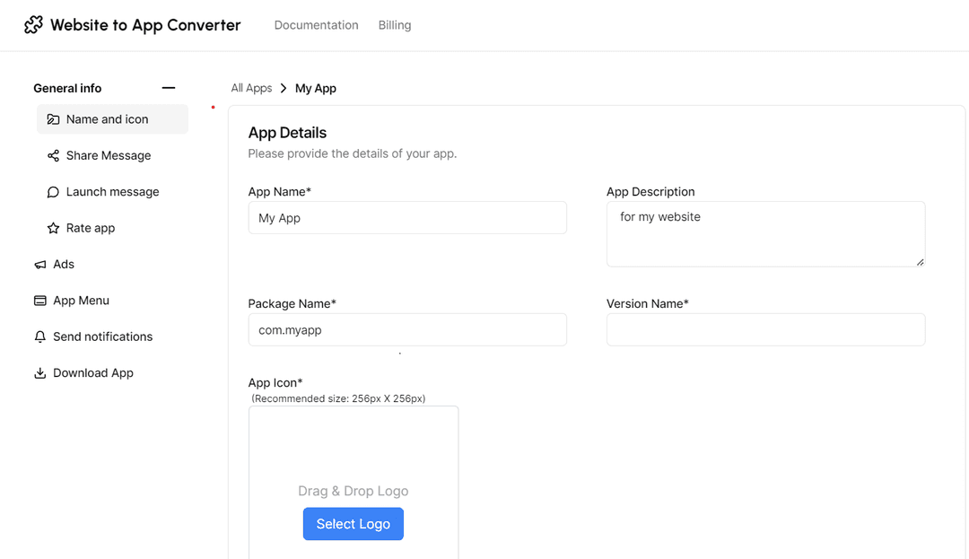 Appmize - Trasforma il tuo sito Web in un'app in pochi minuti media 1