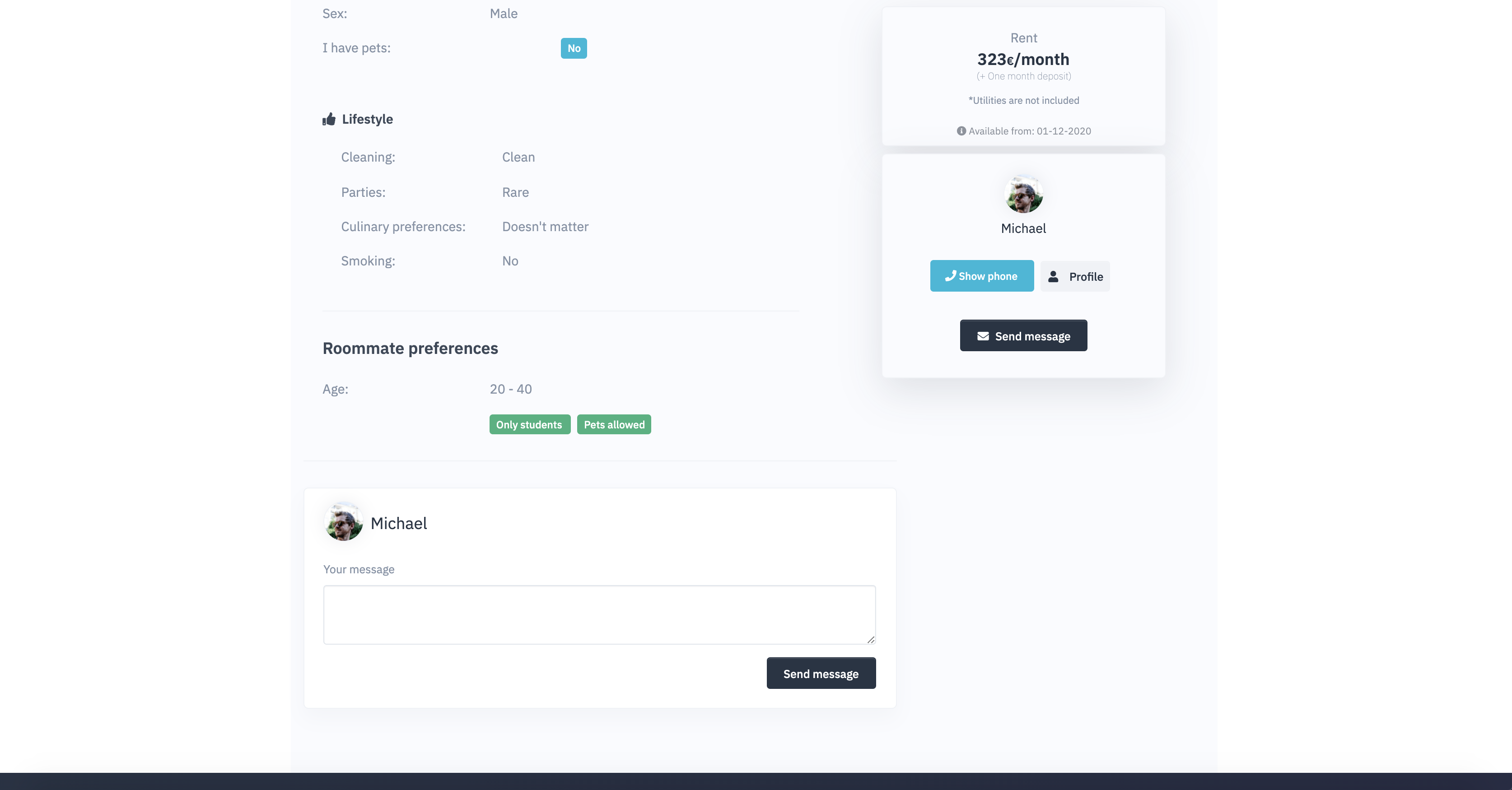 Roombuddy gallery image