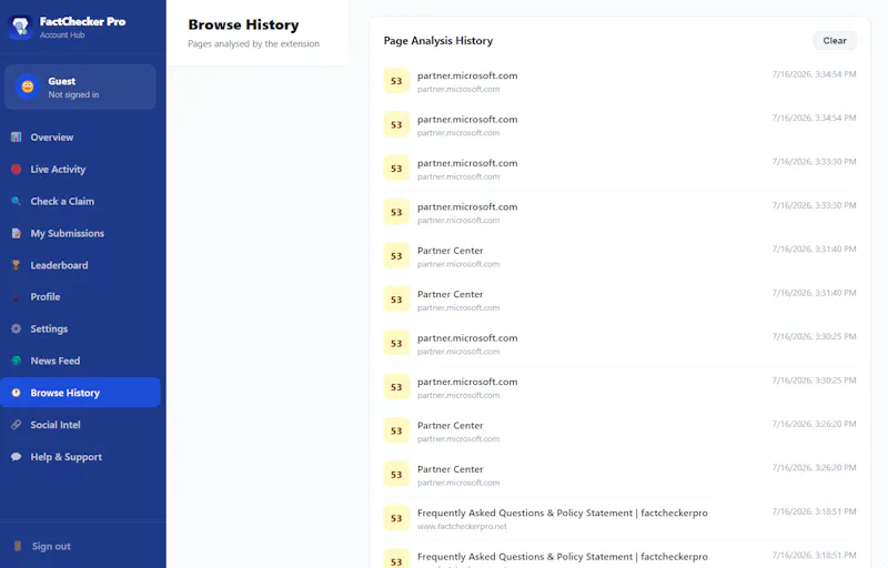 FactcheckerPro Desktop App screenshot 5