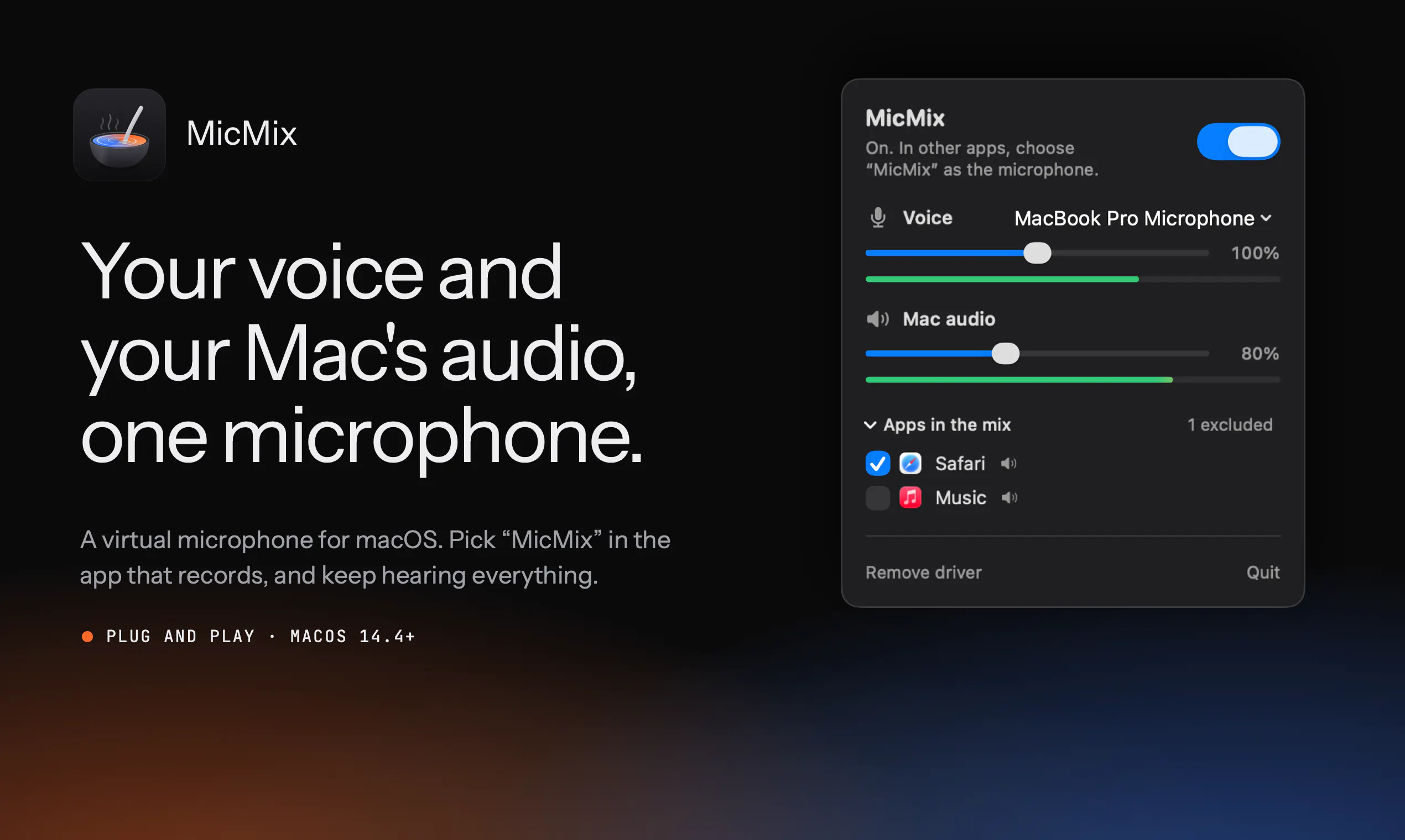 Mic Mix gallery image