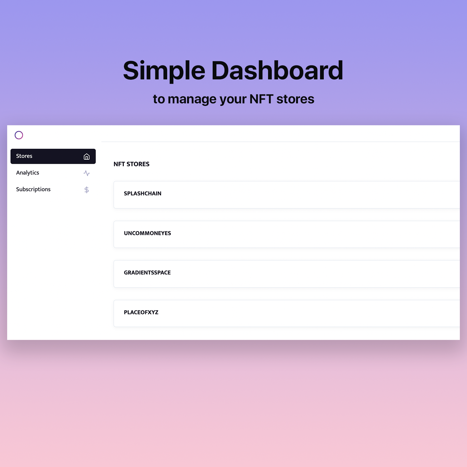 NFT Store Creator – Ownchain gallery image