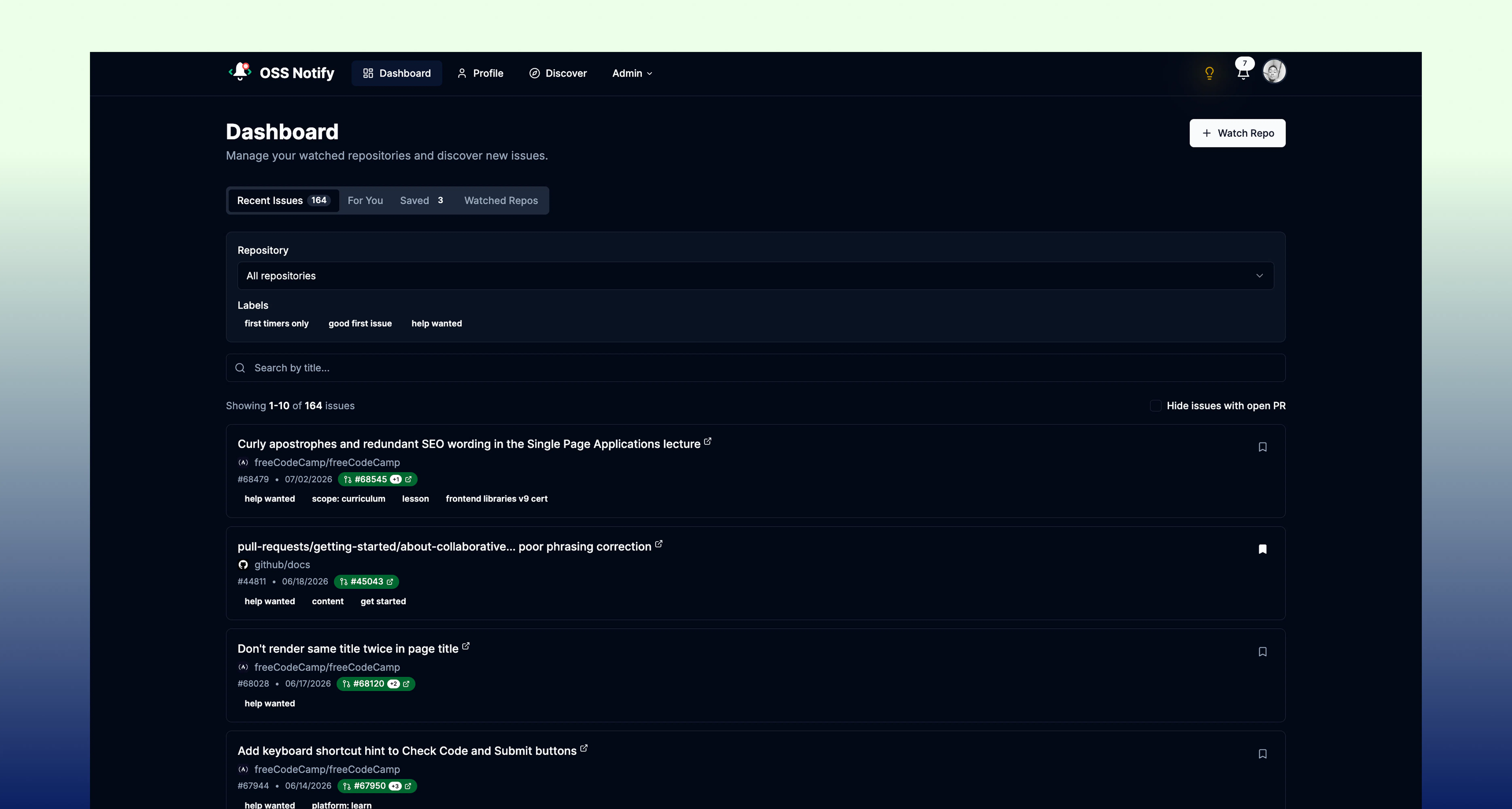 Oss Notify gallery image