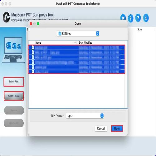 MacSonik PST Compress Tool gallery image
