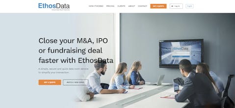 EthosData Virtual Data Room gallery image