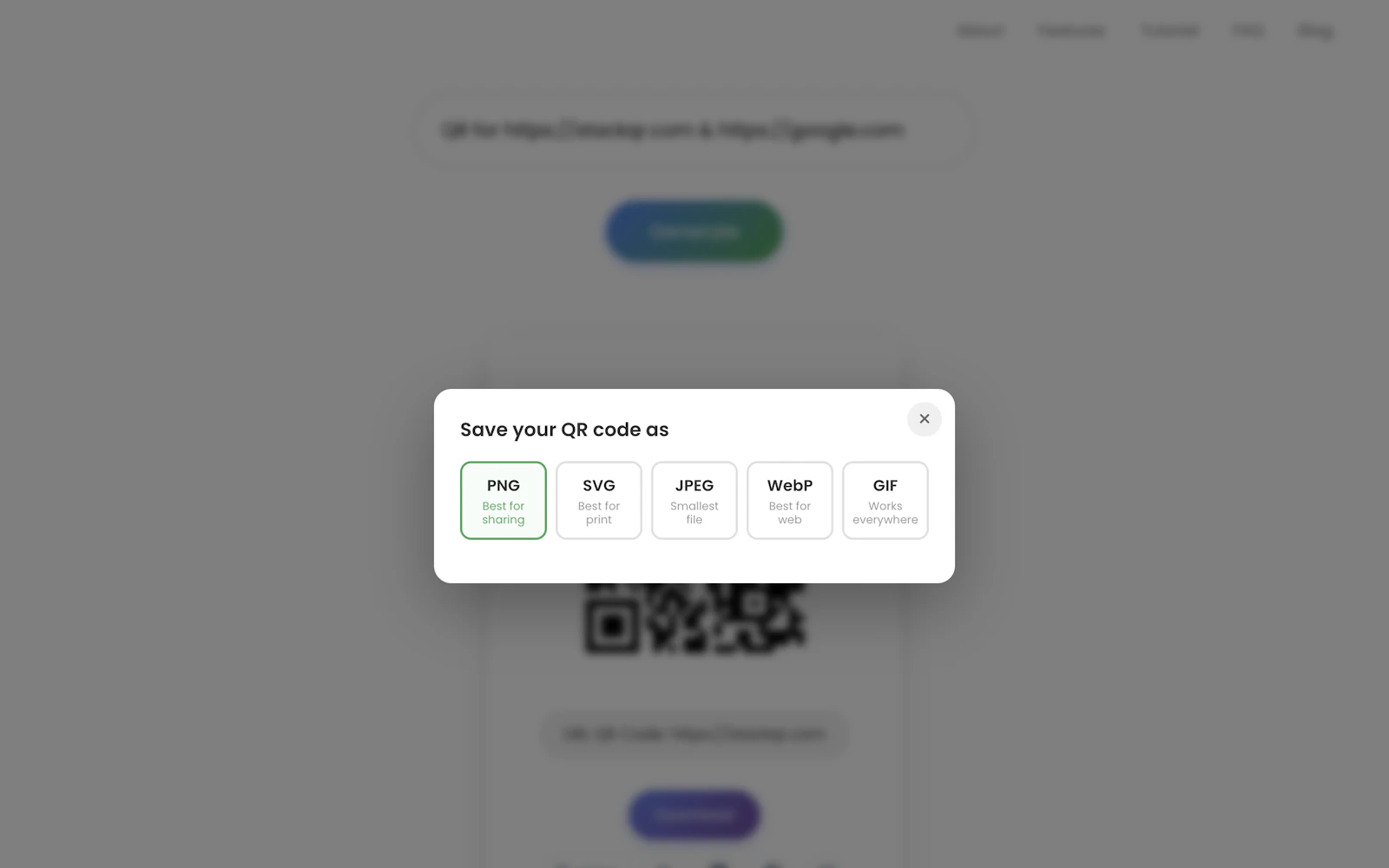 StackQR screenshot 5