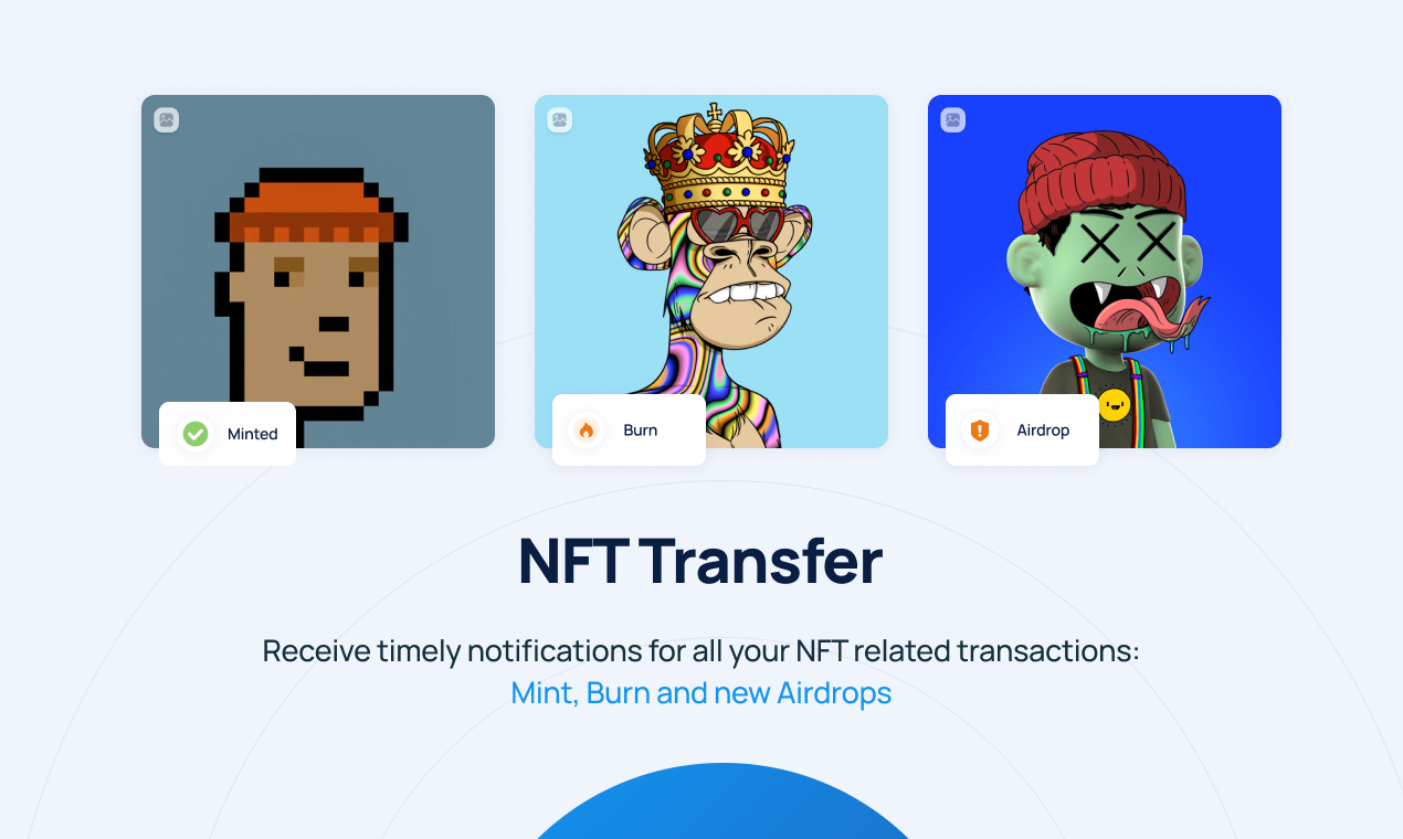 메타 마스크에 대한 암호화 알림 - Crypto & NFT 트랜잭션에 대한 전보 및 이메일 알림 미디어 5
