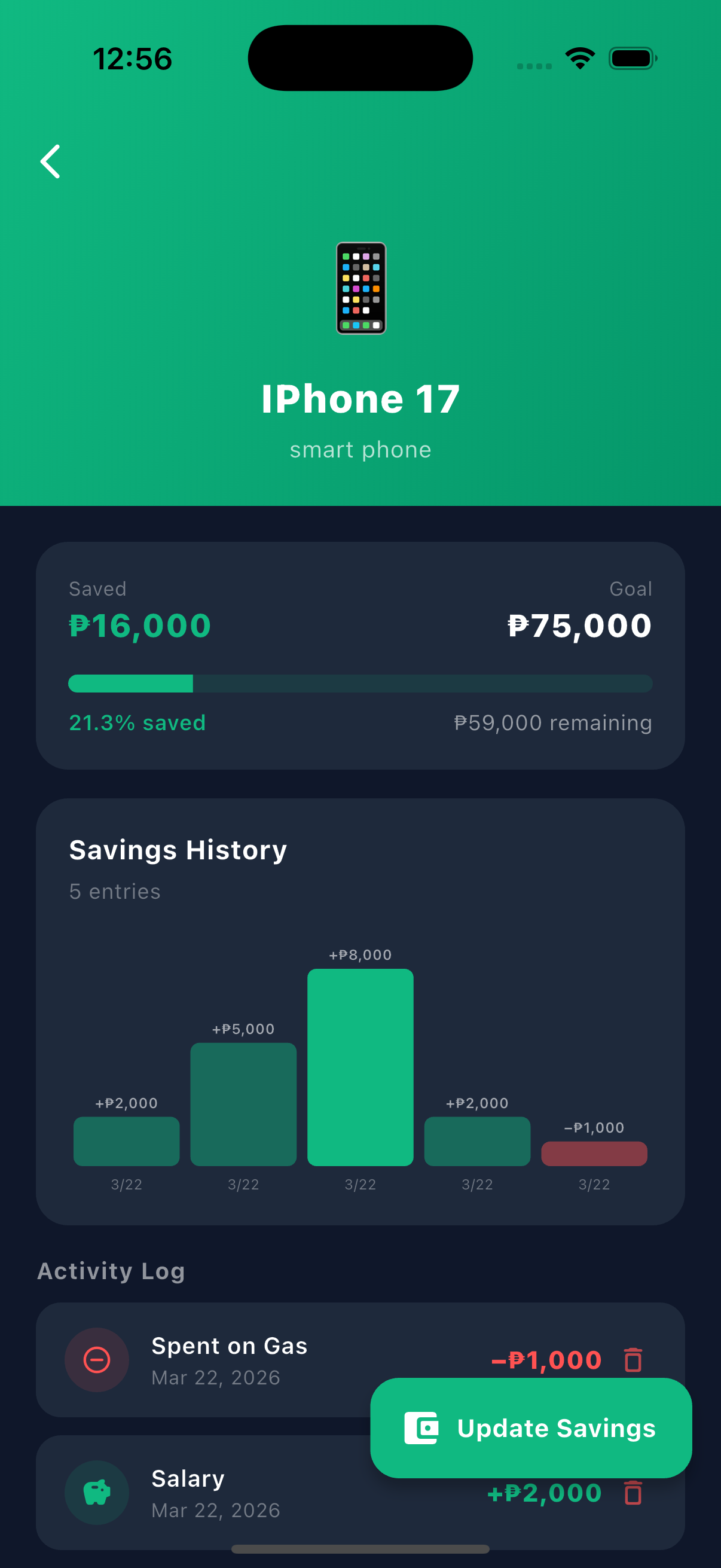 Wish Bunny — Build your savings habit gallery image