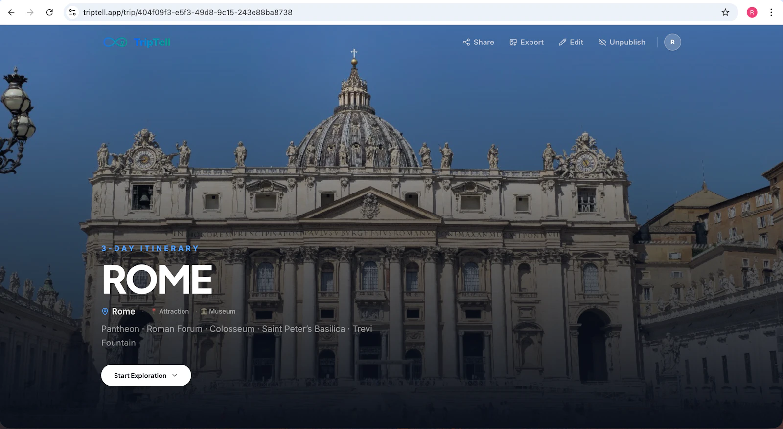 TripTell screenshot 3